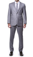 Load image into Gallery viewer, Lincoln Grey 2 Piece Slim Fit Plaid Suit - Ferrecci USA 
