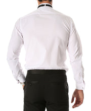 Load image into Gallery viewer, Ferrecci Men&#39;s Max White Slim Fit Wing Tip Collar Pleated Tuxedo Shirt - Ferrecci USA 
