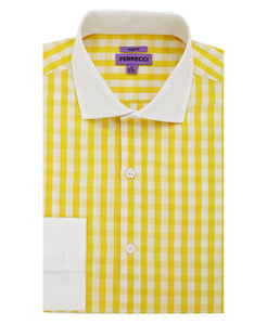 The Maxwell Slim Fit Cotton Shirt - Ferrecci USA 