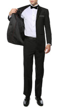 Load image into Gallery viewer, Paul Lorenzo MMTUX Black Regular Fit 2pc Tuxedo - Ferrecci USA 
