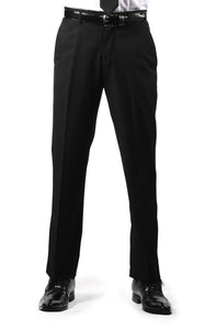Premium Mens MP101 Black Slim Fit Dress Pants - Ferrecci USA 