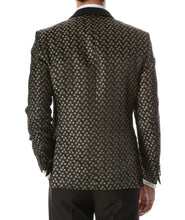 Load image into Gallery viewer, Mens Pronto Gold Star Modern Fit Tuxedo Blazer - Ferrecci USA 
