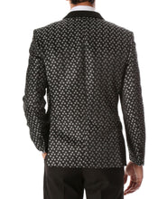 Load image into Gallery viewer, Mens Pronto Silver Star Modern Fit Tuxedo Blazer - Ferrecci USA 
