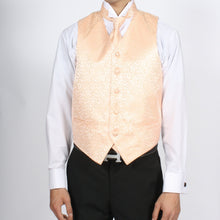 Load image into Gallery viewer, Ferrecci Mens PV50-7 Peach Vest Set - Ferrecci USA 
