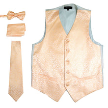 Load image into Gallery viewer, Ferrecci Mens PV50-7 Peach Vest Set - Ferrecci USA 
