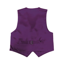 Load image into Gallery viewer, Premium Boys Wine Solid Vest 600 - Ferrecci USA 
