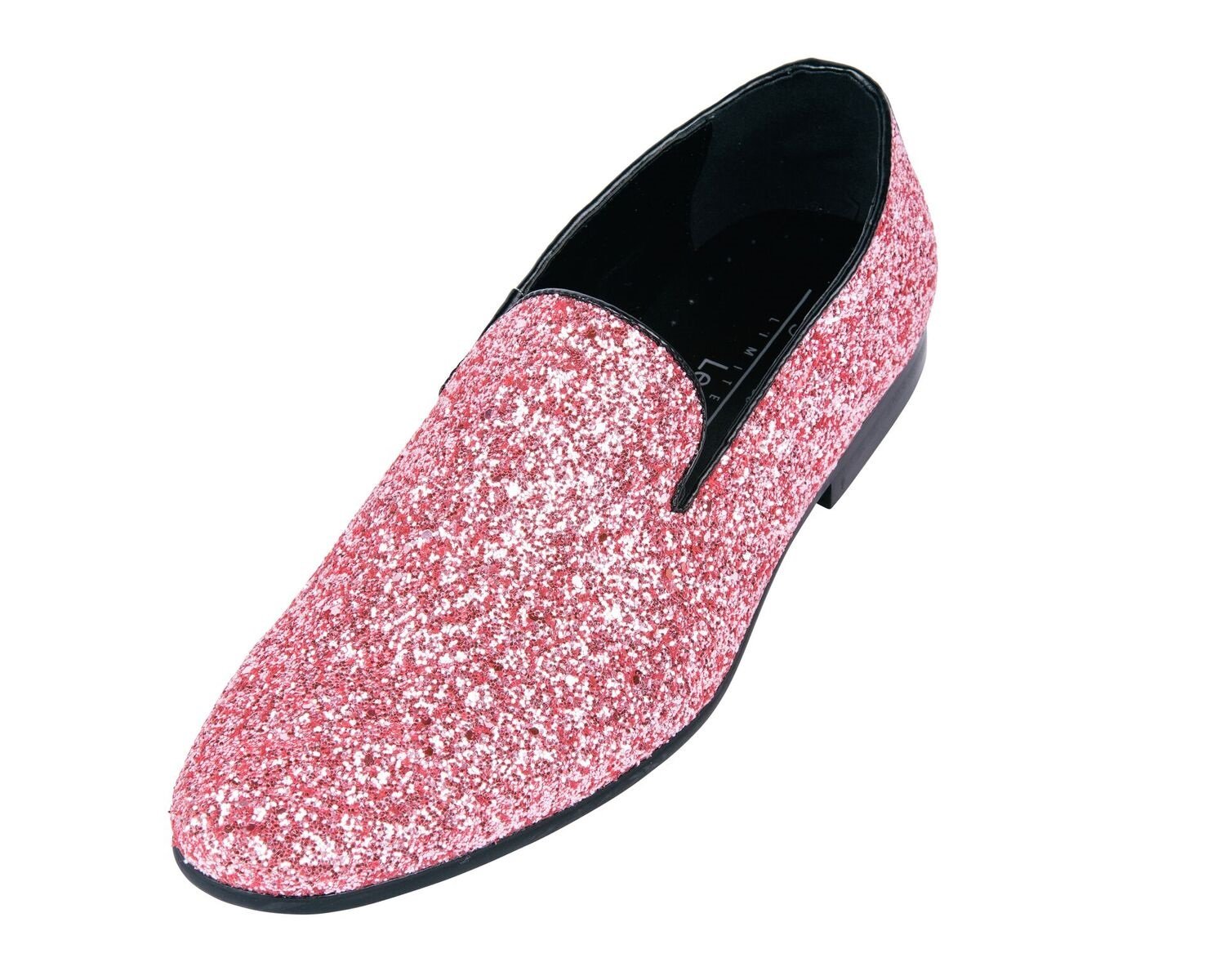 Sparkle Slip On Men's Shoes Color Pink Sparkle Slip On Men's Shoes Color Pink