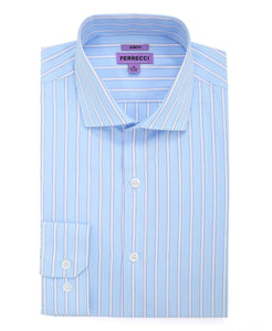 The Regal Slim Fit Cotton Shirt - Ferrecci USA 