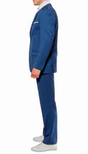 Load image into Gallery viewer, Ferrecci Mens Savannah Indigo Slim Fit 3 Piece Suit - Ferrecci USA 
