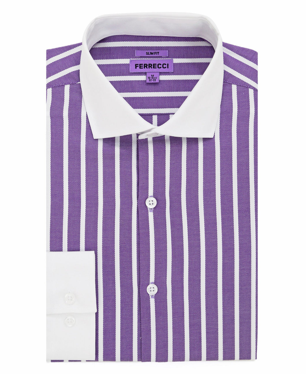 The Serrano Slim Fit Cotton Shirt - Ferrecci USA 