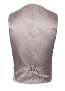 Solo Adjustable Casual & Formal Light Grey Vest - Ferrecci USA 