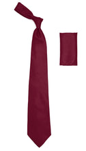 Load image into Gallery viewer, Burgundy Satin Men&#39;s Regular Fit Shirt, Tie &amp; Hanky Set - Ferrecci USA 
