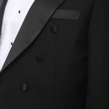 Load image into Gallery viewer, Ferrecci Men’s Regular Fit Peak Lapel Black Tailcoat Tuxedo Set - Ferrecci USA 
