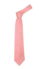 Load image into Gallery viewer, Premium Microfiber Baby Pink Necktie - Ferrecci USA 
