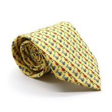 Load image into Gallery viewer, Carriage Driver Yellow Necktie with Handkerchief Set - Ferrecci USA 
