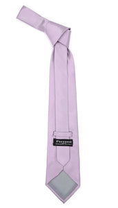 Premium Microfiber Lavender Necktie - Ferrecci USA 
