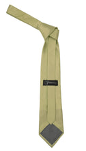 Load image into Gallery viewer, Premium Microfiber Pale Olive Necktie - Ferrecci USA 
