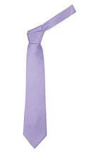 Load image into Gallery viewer, Premium Microfiber Purple Blue Necktie - Ferrecci USA 

