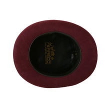 Load image into Gallery viewer, Premium Wool Burgundy Top Hat - Ferrecci USA 
