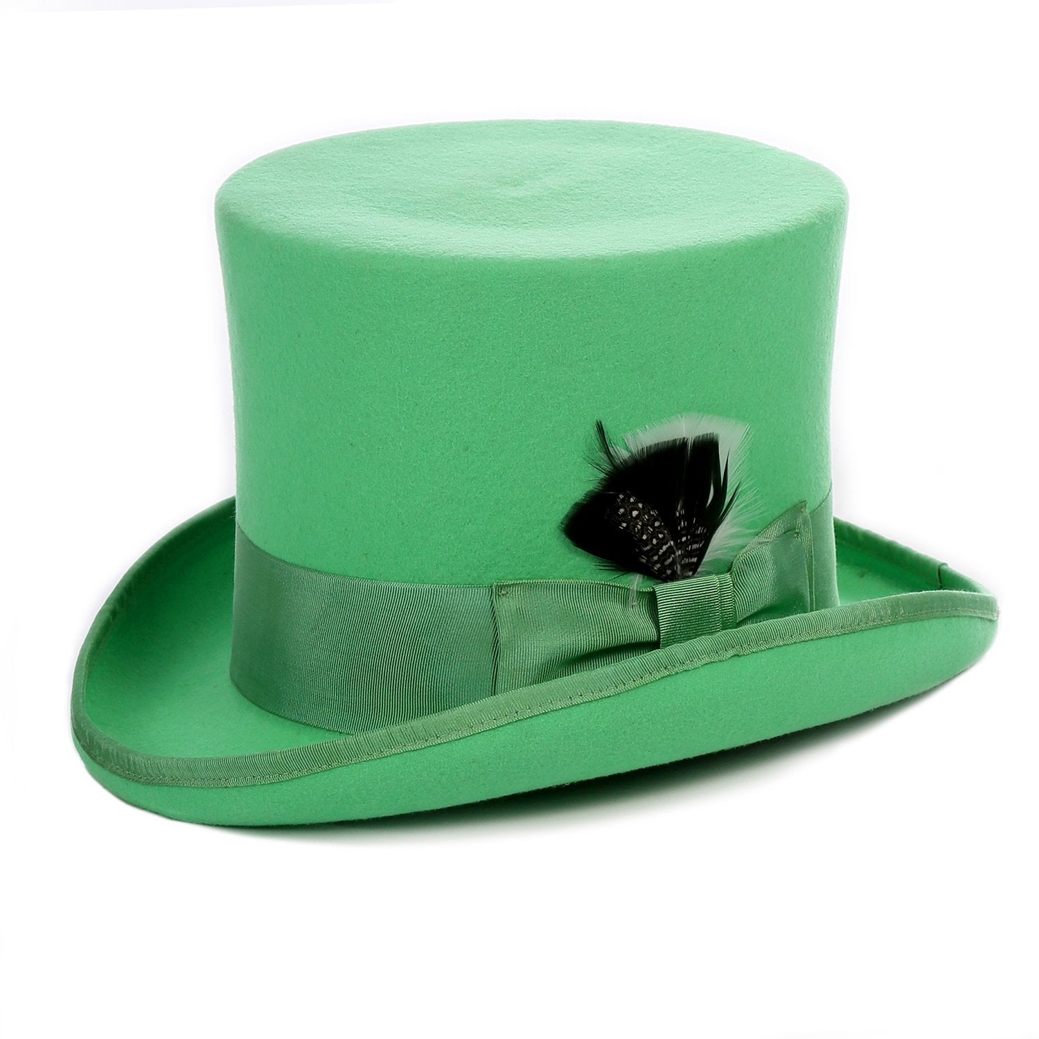 Green Top Hat, Mad Hatter Hat, Steampunk Hat