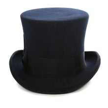 Load image into Gallery viewer, Premium Wool Navy Top Hat - Ferrecci USA 
