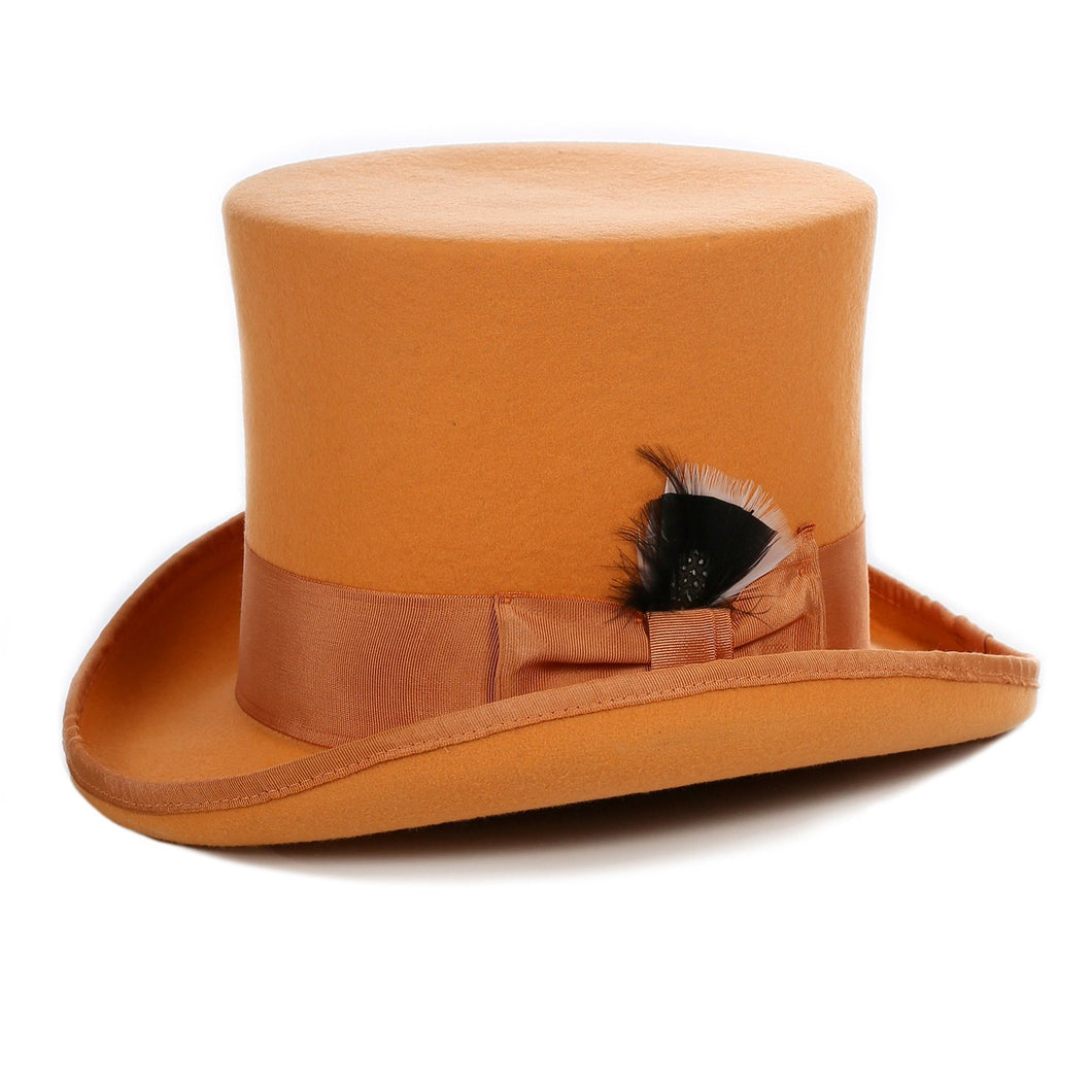 Orange Top Hat - Ferrecci USA 