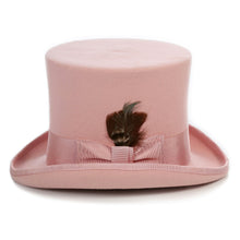Load image into Gallery viewer, Premium Wool Pink Top Hat - Ferrecci USA 
