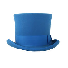 Load image into Gallery viewer, Premium Wool Blue Top Hat - Ferrecci USA 
