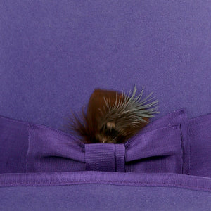 Premium Wool Ultra Violet Top Hat - Ferrecci USA 