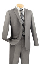 Load image into Gallery viewer, Men&#39;s Ultra Slim Fit suit 2 Piece-color Gray
