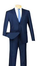 Load image into Gallery viewer, Men&#39;s Ultra Slim Fit suit 2 Piece-color Navy
