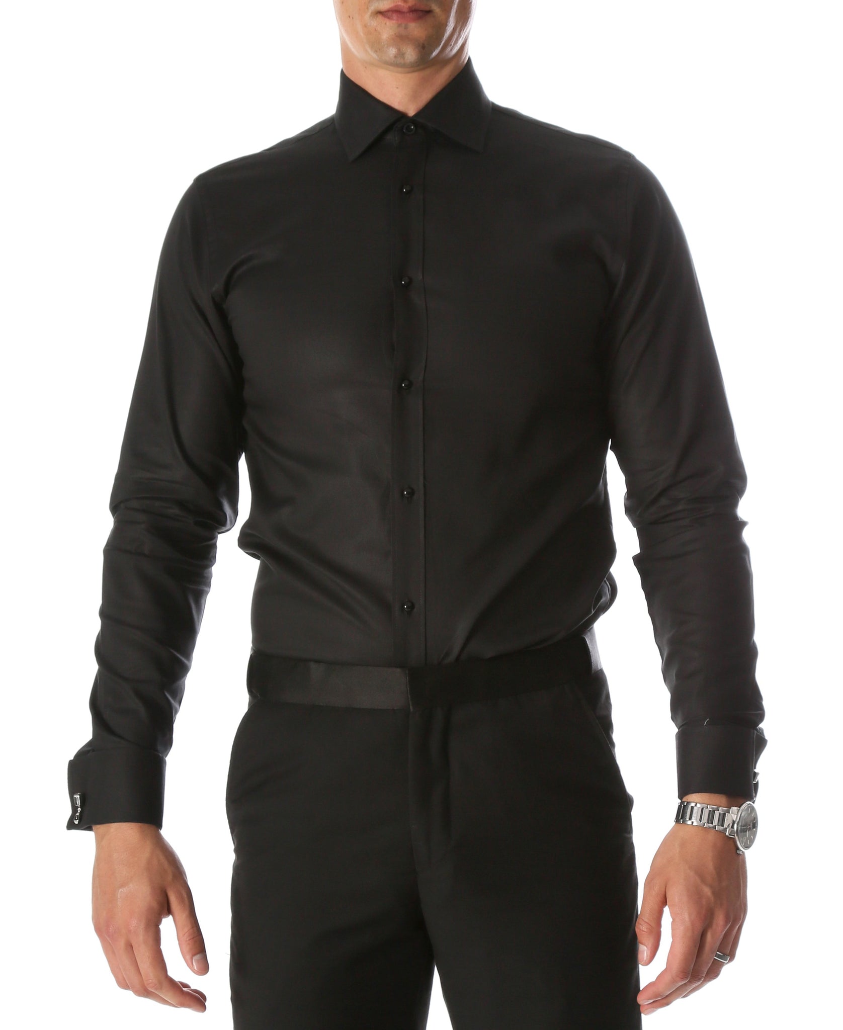 button down collar dress shirt with suit Can You Wear a Tie Shirts? and a Traditional Fit. Grandad Collar Suit Men Linen