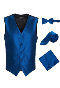 Ferrecci Mens 300-8 Royal Diamond Vest Set - Ferrecci USA 