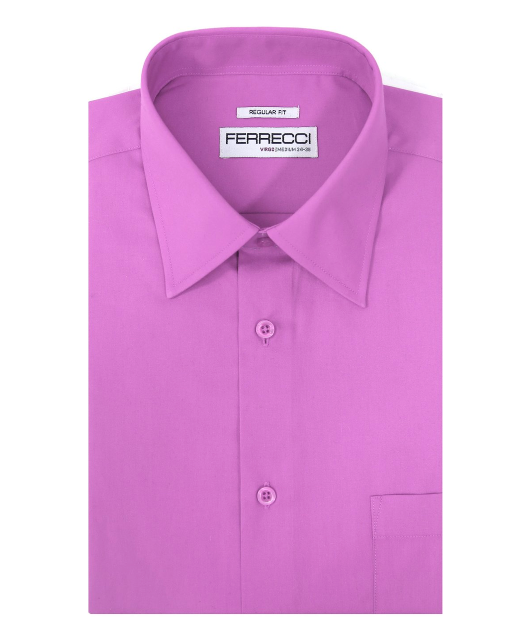Virgo Lavender Regular Fit Shirt - Ferrecci USA 