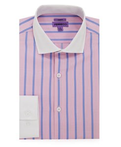 The Winston Slim Fit Cotton Shirt - Ferrecci USA 