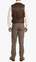 Load image into Gallery viewer, York Brown 3 Piece Herringbone Suit - Ferrecci USA 

