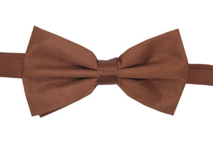Premium Classic Solid Color Bow Tie - Ferrecci USA 