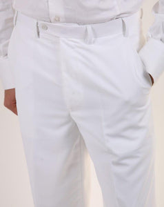 Ferrecci Mens White Military Cadet Uniform - Ferrecci USA 