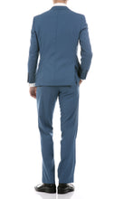 Load image into Gallery viewer, Oslo Teal Notch Lapel 2 Piece Slim Fit Suit - Ferrecci USA 
